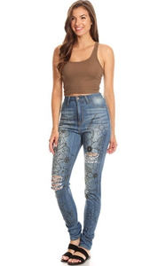 SZ60165 Casual skinny jeans